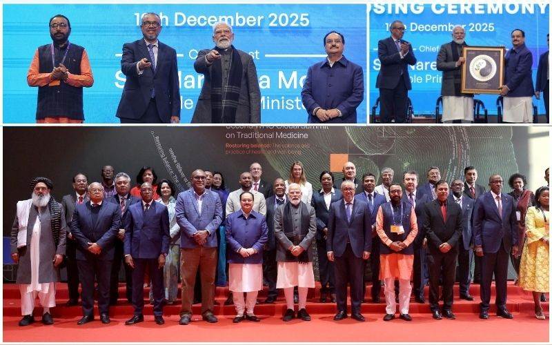 روایتی ادویات، صحت اور کام میں توازن بحال کرنے میں مدد کر سکتی ہیں: پی ایم مودی